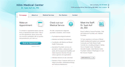 Desktop Screenshot of hilmmedicalcenter.com