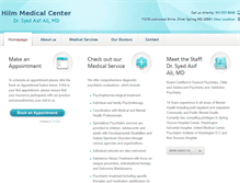 Tablet Screenshot of hilmmedicalcenter.com